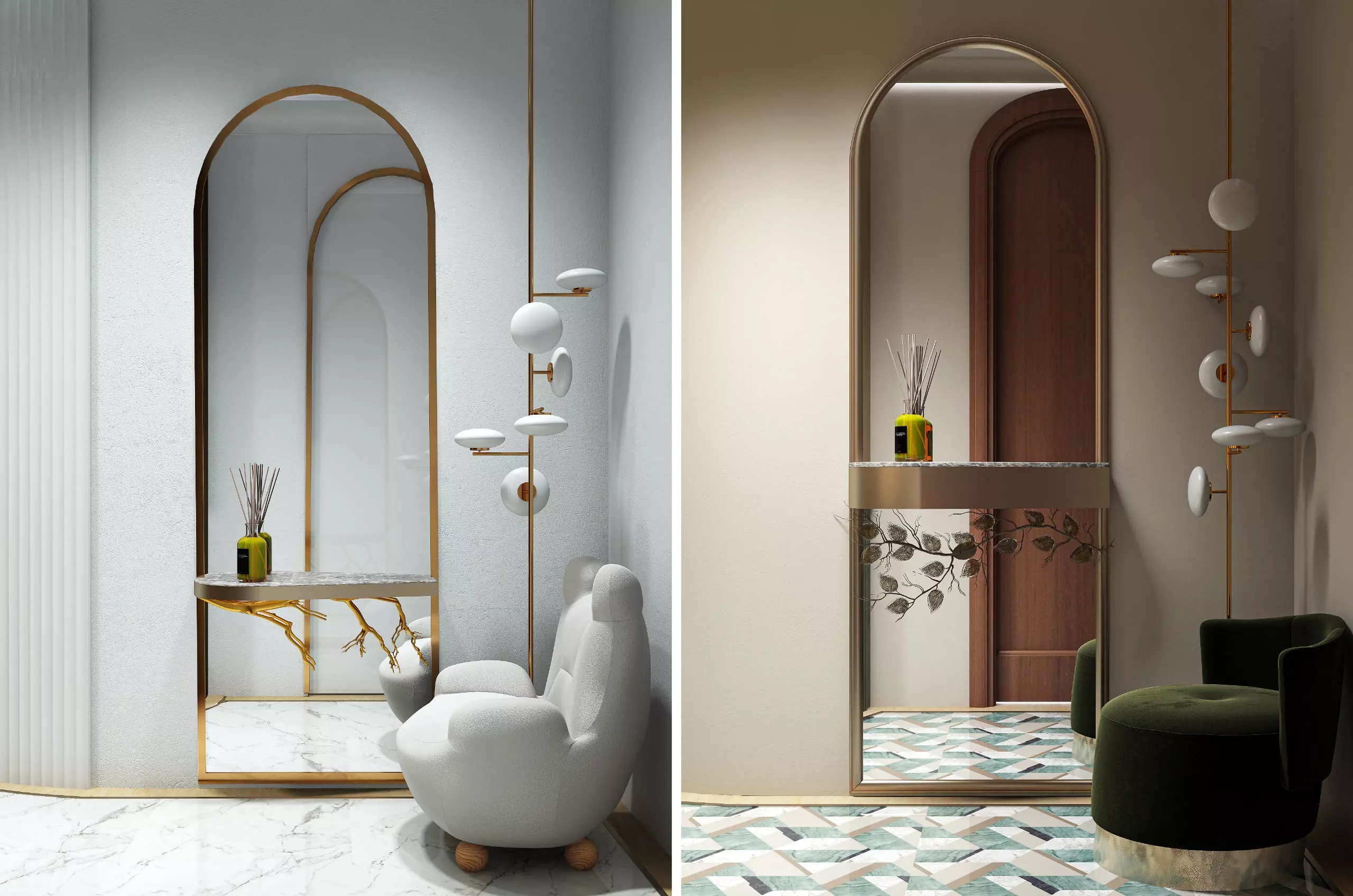 3D rendering in interior design