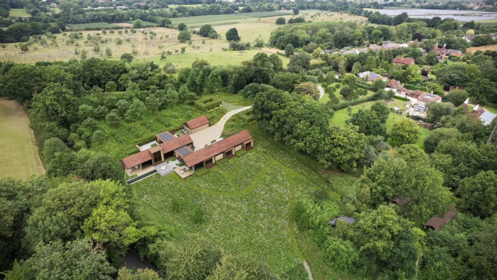 aerial 3d rendering