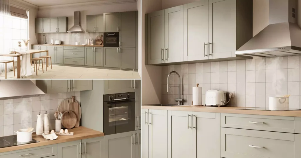 3D kitchen rendering in London, image by GENENSE